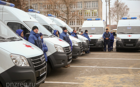 В Пензенской области появились новые машины "Скорой помощи"