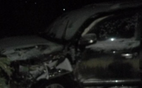 В Пензенской области опрокинулся «Ланд Крузер»