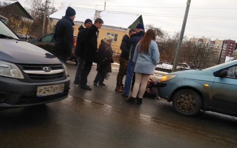 В Пензе на улице Измайлова сбили человека на пешеходном переходе