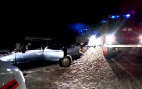 В Шемышейском районе в аварии пострадал человек