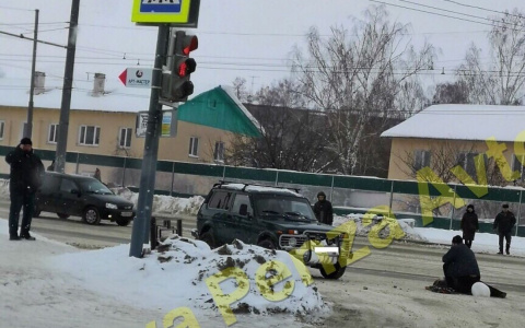 В Терновке прямо на пешеходном переходе сбили человека