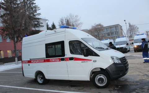 На трассе под Пензой  водителю в лобовое стекло «прилетела» глыба льда