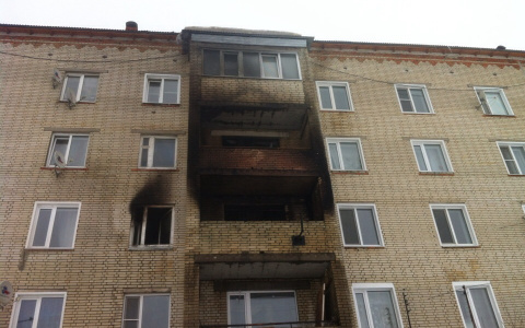 В сети появились фото последствий смертельного пожара в Пензенской области