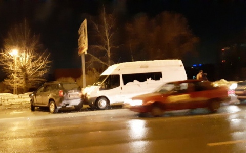 В Пензе произошла «тройная» авария