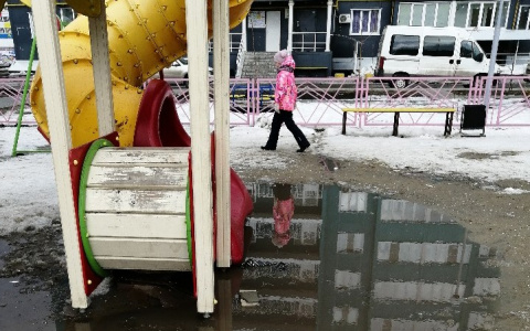 Горожане в Пензе обсуждают «суровую пензенскую горку»