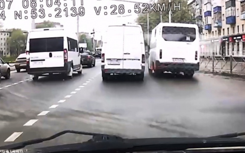 Маршрутчики устроили на дорогах Пензы «заезд»