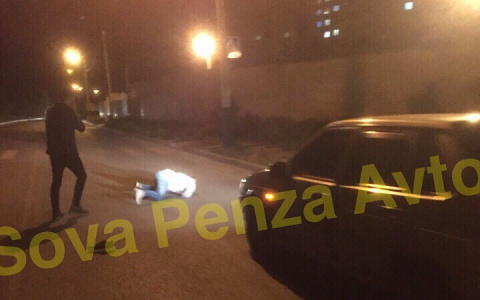 «Не заметили человека в белой куртке?»: в Пензе сбили пешехода