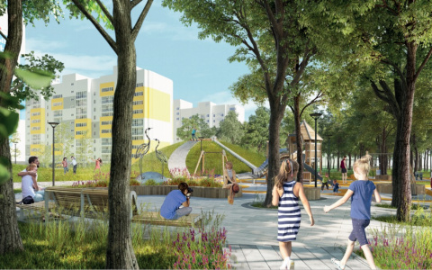 В Пензе реконструируют парк имени Ульяновых