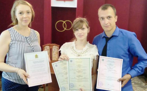 "Тройное счастье": в Пензенской области семейная пара стала многодетными родителями
