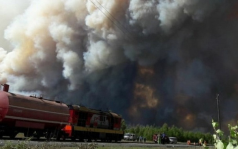 В Мордовии произошел крупный лесной пожар
