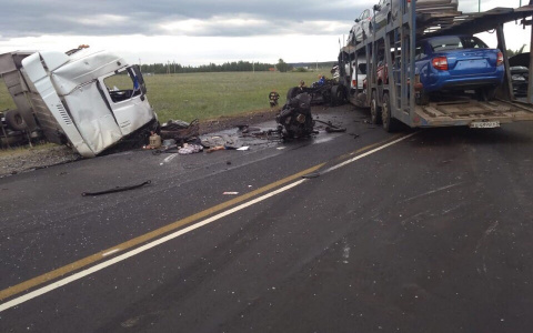 "Лютый замес": на трассе в Пензенской области произошло жуткое кровавое ДТП