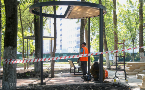 Реконструкцию «Ульяновского парка» планируют закончить в конце августа