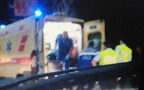 В Пензе на Окружной мотоциклист сбил пешехода