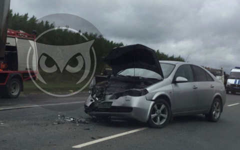 На трассе в Пензенской области легковушка залетела под МАЗ