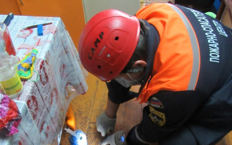 В Пензе спасатели уберегли малыша от смертельного отравления