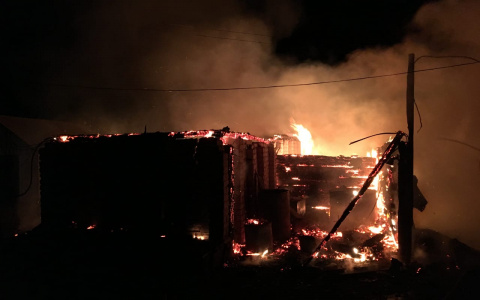 Пожарные не спят: в пензенском МЧС сообщили о серьезных возгораниях