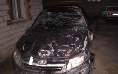 Появилось фото машины, в которой в Пензенской области погибла женщина и пострадали дети