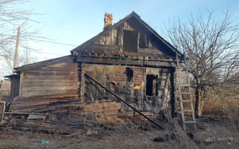 Пенсионер не смог спастись: утром в Пензенской области случился страшный пожар