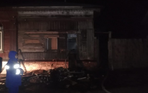 В ночном пожаре в Пензенской области погиб мужчина