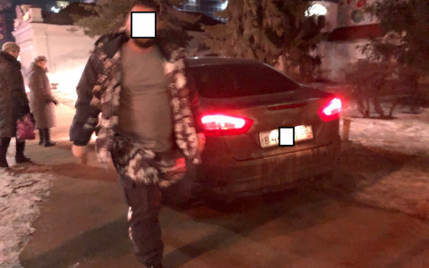 Прям по людям: в кадр попал пензенец-автохам