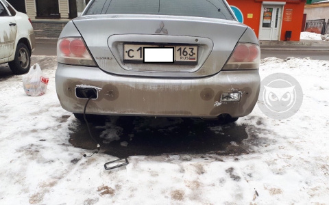 Выдрали с мясом: пензенец не узнал машину после праздников