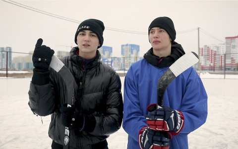 Хоккейная молодежь Пензы скрестила клюшки в Спутнике