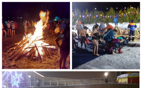 На Крещение в Спутник собралось более тысячи человек - фото