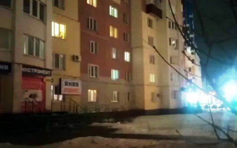 Стало известно, где именно в Пензе упали трехлетняя малышка и ее отец – видео