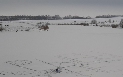 В Пензенской области рыбаки оставили важное предупреждение