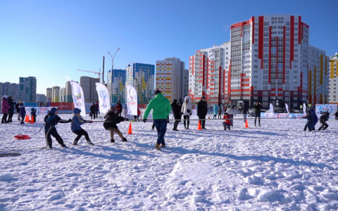 День зимних видов спорта прошел в Спутнике