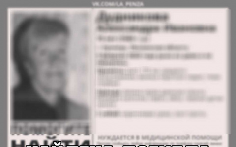 Потерявшаяся в Пензенской области бабушка, которая просила о помощи, найдена погибшей