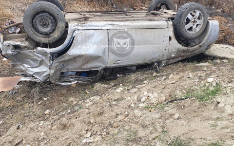 Трое пострадали: на трассе в Пензенской области перевернулся автомобиль