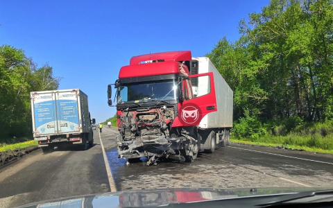 Появились фото с места смертельной аварии под Пензой
