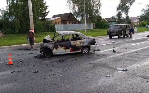 В полиции подтвердили смерть трех пензенцев, сгоревших заживо в ДТП в Саранске
