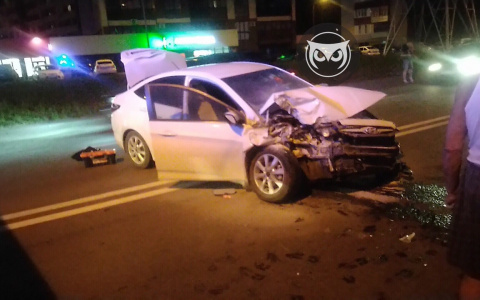 "Ноги с головой разбиты": в Пензе водитель на иномарке протанарил автоцистерну