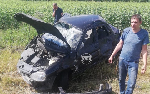 Раскурочило до неузнаваемости: в Пензенской области водитель устроил мессиво, уснув за рулем