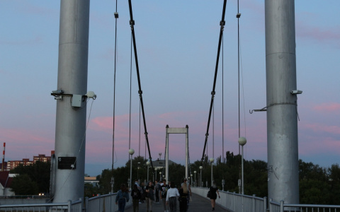 На покраску подвесного моста в Пензе потратят более 9 миллионов рублей