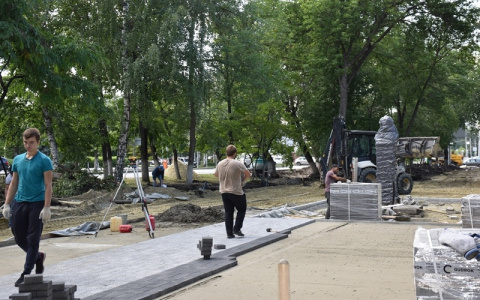 В Пензе скверы Пушкина, Славы и «Копилка пословиц» будут готовы ко Дню города