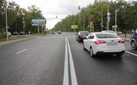 В Пензе завершился ремонт дороги на улице Окружной