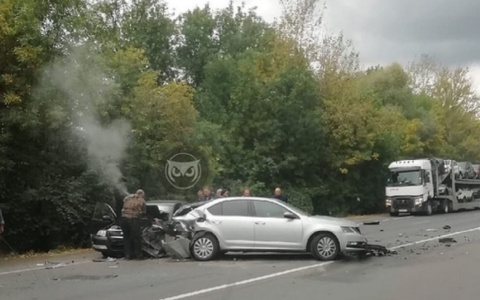 На трассе в Пензенской области раскурочило две иномарки