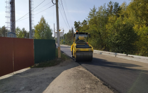 В Пензе ремонтируют дорогу на трех улицах