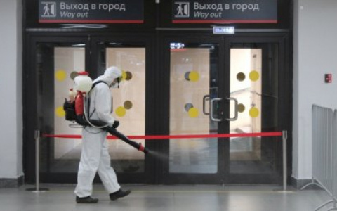 Полная дезинфекция: в Пензе провели санитарную обработку вокзала