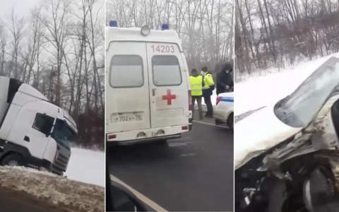 Жуткая авария произошла на трассе Пенза-Тамбов – видео