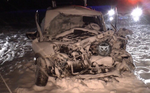 Появились кадры с места смертельной аварии в Пензенской области