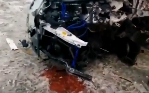 Появились жуткие кадры последствий аварии в Пензенской области