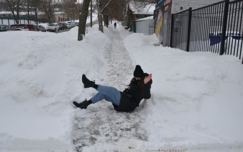 В Пензенской области прогнозируют снег и гололед