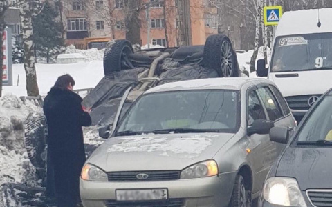 В Пензе произошла массовая авария с участием 5 машин