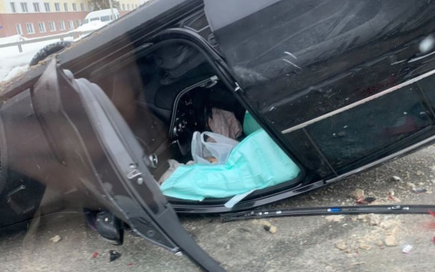 Стали известны подробности аварии с пятью автомобилями в Пензе