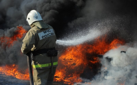 В Кузнецке произошёл смертельный пожар