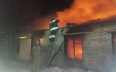 В Нижнеломовском районе из-за пожара погиб мужчина